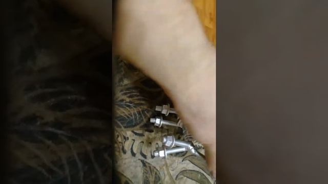 Сувенир из гаек и болтов. Собака. смотреть онлайн