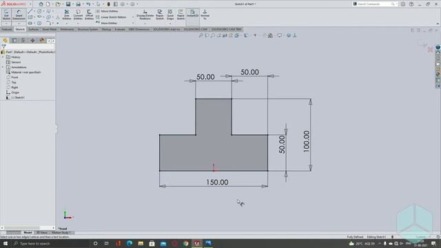 SOLIDWORKS SKETCH BASICS IN தமிழில் | SOLIDWORKS BEGINNERS TIPS TUTORIALS | ORIGIN SYSYTEM | CAD