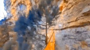 Крым зимой, Горы, Черное море. Лео Рохас. Полет кондора