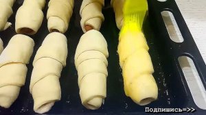 СОСИСКИ В ТЕСТЕ - Рецепт в духовке - Из дрожжевого теста!