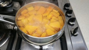 ПЮРЕ ИЗ ТЫКВЫ  - очень ПРОСТОЙ и УДОБНЫЙ СПОСОБ приготовления тыквенного пюре! PUMPKIN PUREE