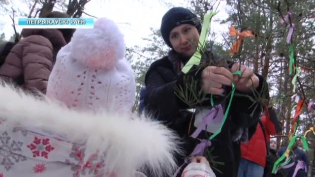 Открытие резиденции Деда Мороза в Лясковичах смотреть онлайн