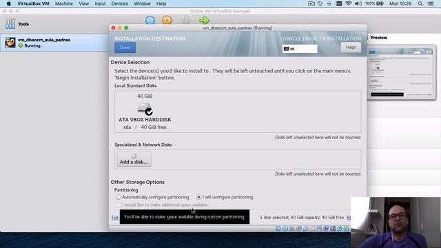 Curso Básico de Linux - Aula 01 - Como instalar o Oracle Linux do Zero смотреть онлайн