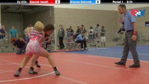 FILA Cadet 60 kg / 132.25 lbs. - Hannah Jewell vs. Brianna Holcomb
