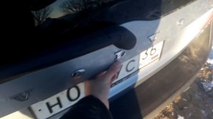 Замок задней двери Вольво ХС70 после ремонта.