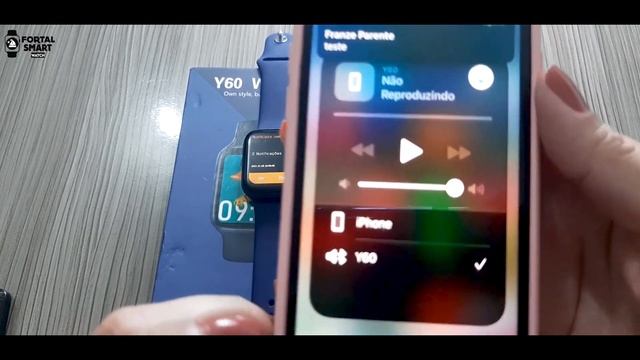 LANÇAMENTO - Y60 SMARTWATCH CONFIGURANDO NO IOS. MUITO TOP смотреть онлайн