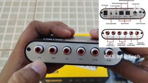 Audio HD Rush Digital Sound Decoder Converter - Optical SPDIF/Coaxial Dolby AC3 DTS to 5.1CH Analog