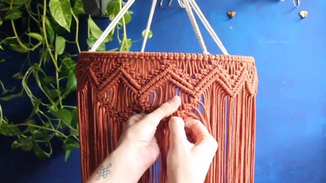 DIY: Tutorial Macrame Chandelier / Bohemian macrame смотреть онлайн
