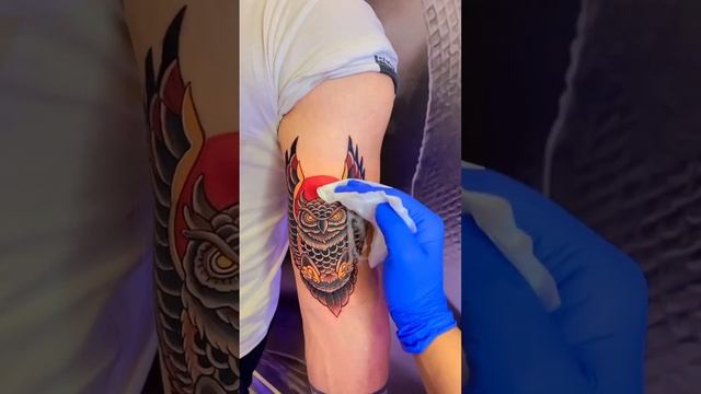 Meaning of OWL tattoo?#shorts #tattoo #ink #trending #fpy #viral #viralvideo #shortvideo #youtube