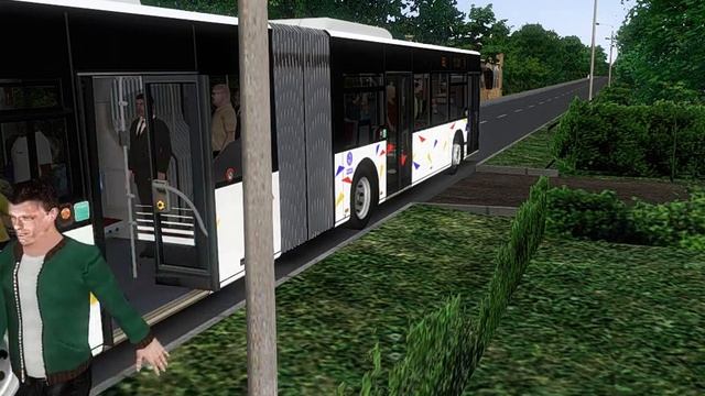 OMSI2 GR ?Mercedes Benz Citaro Facelift G 18m?OASTH Leasing  ?Fikcyjny Szczecin Linie 865 смотреть онлайн