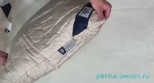 Видеообзор шерстяной подушки "Edelson". Овечья шерсть. Подушка регулируемая!