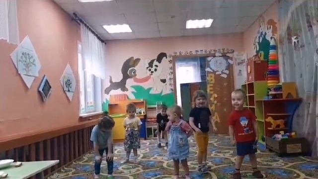Весёлая зарядка ( весенний челлендж).