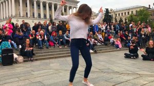 танцы( уличные батлы) на Майдане Независимости. 2.1 выпуск #танцы