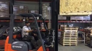 Toyota forklift// montacargas