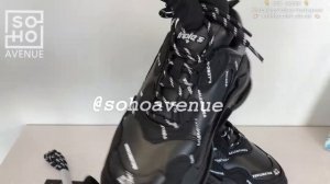 Balenciaga triple S all Logo black sneakers