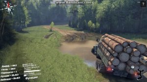 Прохождение карты "Лесок" в SpinTires 2014 эпизод 9