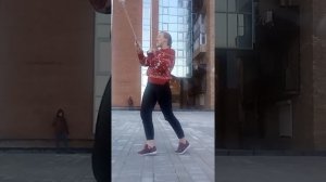 Fire Show. Poi. Пои. Тренировка