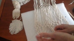 Как закончить изделие? Макраме. Прием "утолщенный край"