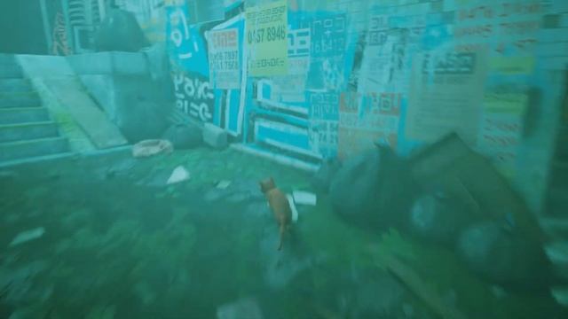 Stray gameplay Геймплей путишествие в большом городе УМНЫЙ КОТ смотреть онлайн