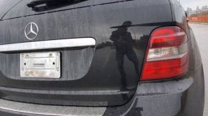 Mercedes benz w164 ml500 m113 v8 mufflers delete exhaust sound