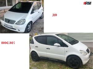 Автомобиль Mercedes Benz A140 W168 1998г.в. Малышка на стероидах #RAMstudio60™