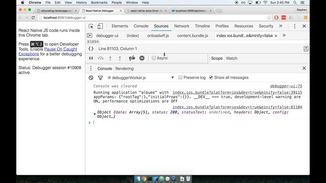 31 Network Requests React Native смотреть онлайн