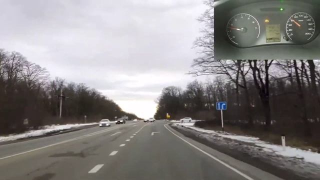 Lada Granta АТ по дорогам Адыгеи смотреть онлайн