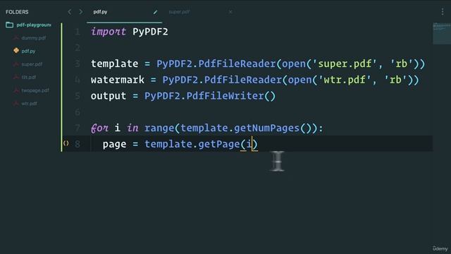 Solution Watermarker - Python Full Course for Beginners 2023