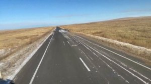 #Катаемся_76 Дорога на Краснокаменск это Пиз*** Выгрузился едим на Забайкальск))