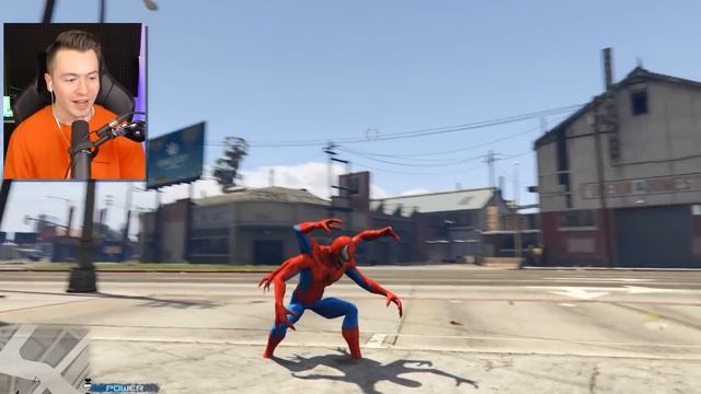GTA 5 - SPIDERMAN zu SPIDERGOTT upgraden!! смотреть онлайн