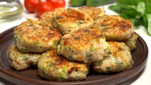 Сочные и нежные КУРИНЫЕ КОТЛЕТЫ С КАБАЧКАМИ. Просто, но до чего же Вкусно!