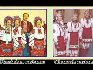 Українці і чуваші   нащадки огурівскіфів Ukrainians & Chuvashes