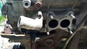 Мотор (Двигатель) Nissan Primera P10 1.6 бензин Ниссан Примера GA16 280979