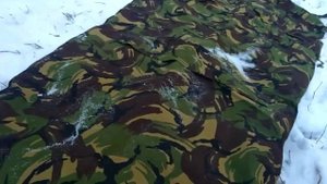 МиниОбзор одноместной палатки армии Нидерландов( cpt DPM)