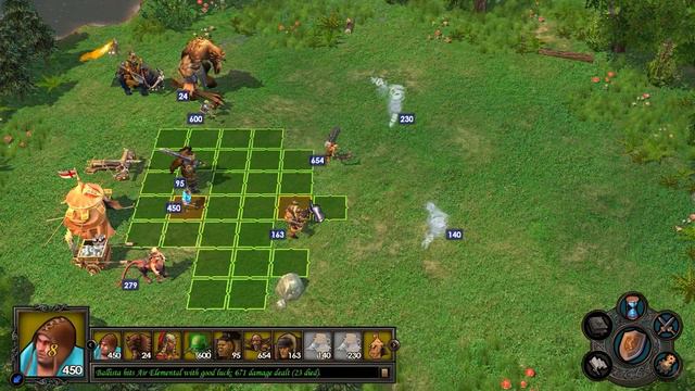 [HoMM5] Best Battles ⚔️ #35 - A Murder of Crows (HEROIC): 460 Air Elementals, without unit loss