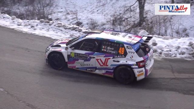 Wrc Rallye Montecarlo 2023 | Merli Christian - Zortea Marco | Skoda Fabia Rally2
