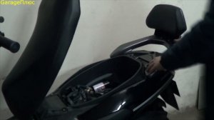 Установка спинки от Yamaha Nmax с АлиЭкспресс, на скутер QUANTUM-50!