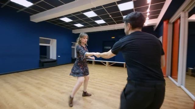 Lindy Hop with Denis Zhuravsky and Ksenia Solodova