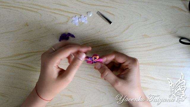 Мастер класс по созданию бабочки канзаши / DIY смотреть онлайн