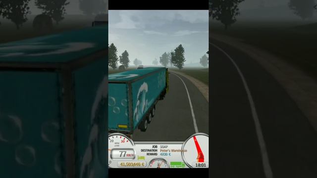 🙏Euro truck simulator 2  Android ! #YouTube #short_video Gaming GJ-01