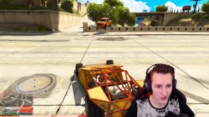 МАШИНА РАМПА С РАКЕТНЫМ УСКОРИТЕЛЕМ! ТРОЛЛИНГ В ГТА 5 ОНЛАЙН! (GTA 5 ONLINE)