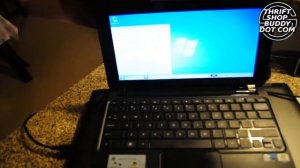 HP Mini 110 Power On & Functions Test | thriftshopbuddy