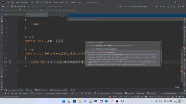 Avalonia. Занятие 3. События. Часть 1. Знакомство смотреть онлайн