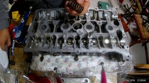 Ремонт двигателя митсубиси 4В12, 2.4l, бензин часть 3 ГБЦ v01