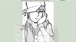 Урок Easy paint Tool SAI - Толщина линий в контуре(лайн-арте)