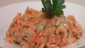 Салат морковный видео рецепт 