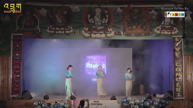 DRUK PUEN GIRLS - Remix | Live Dance Performance | Druk Magpoens Live Concert, 2022 | смотреть онлайн