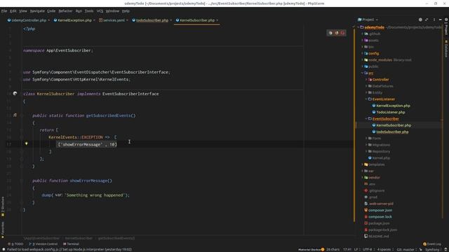 Symfony 4 Event crash course - Part 7: Doctrine Event Subscriber