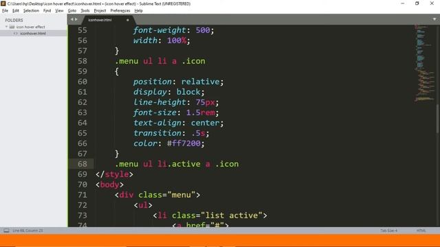 Magic Navigation Menu Indicator in Html CSS & Javascript | Curve Outside Effects | HTML CSS 2022
