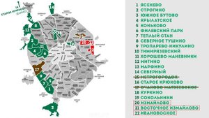 ТОП 5 зеленых районов Москвы! Где жить и покупать квартиру?